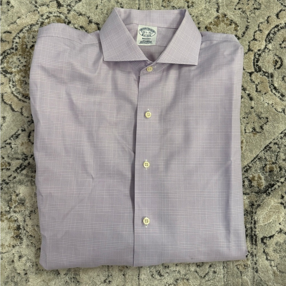 Men's Purple Checkered Shirt